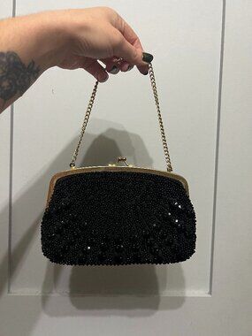 Vintage Beaded Formal Evening Bag